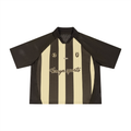 Unisex Striped Mesh Boxy Soccer Jersey