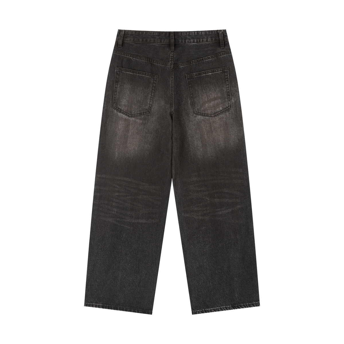 Vintage Wash Heavyweight Denim Jeans