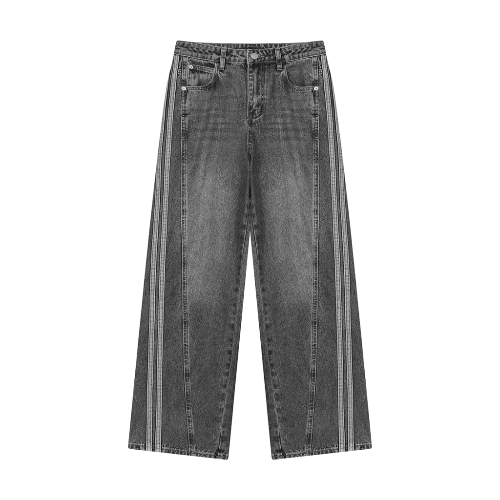 Wide Leg Denim Jeans