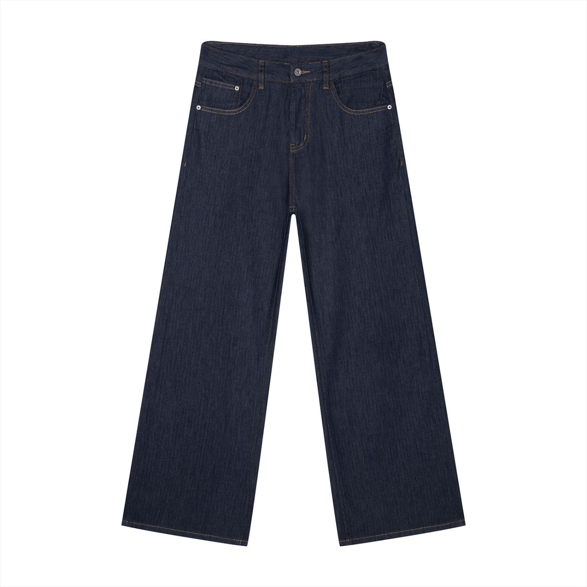 Men's Loose Fit Wide Leg Jeans