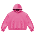 Unisex Vintage Wash Boxy Fleece Hoodie