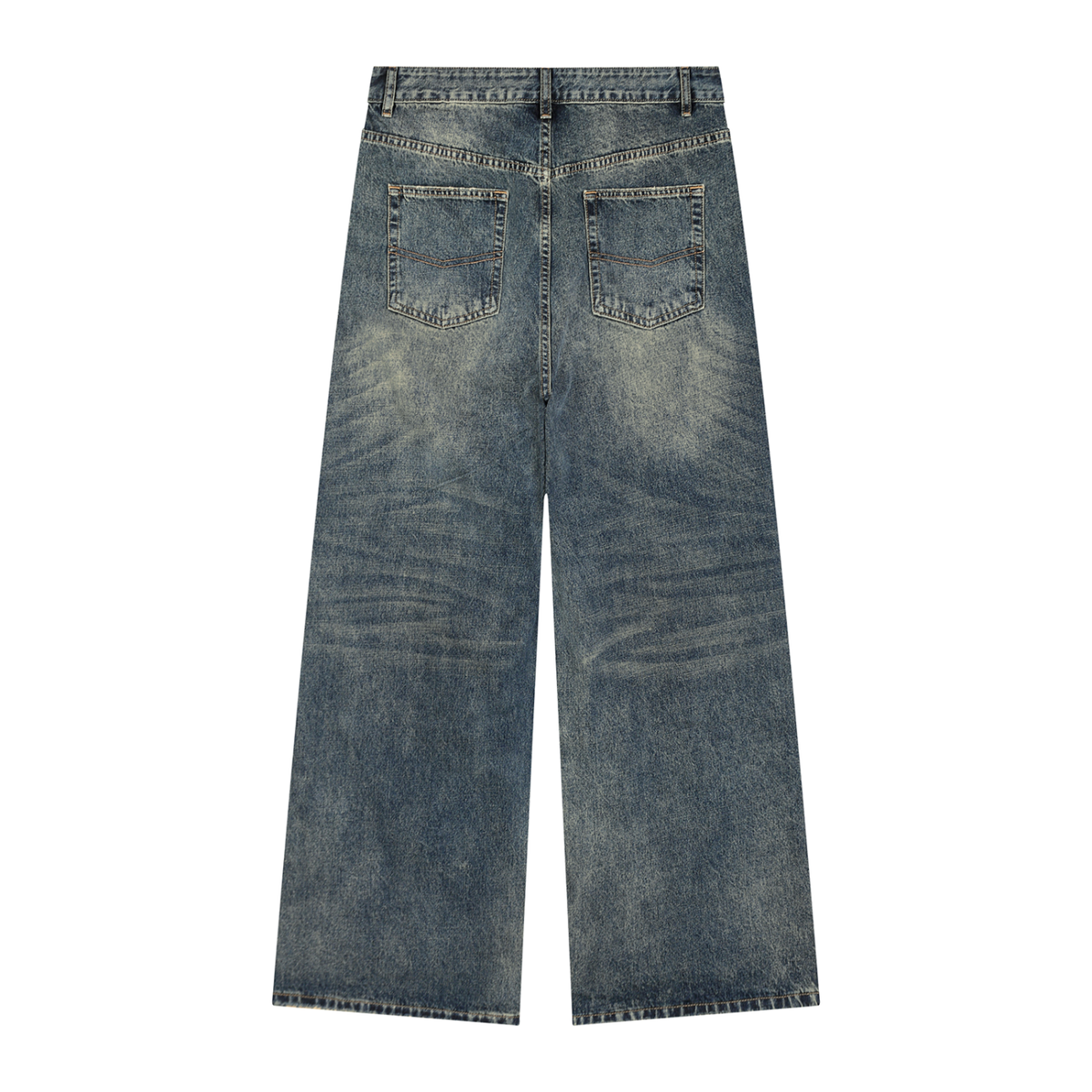 Men's Vintage Wash Denim Jeans