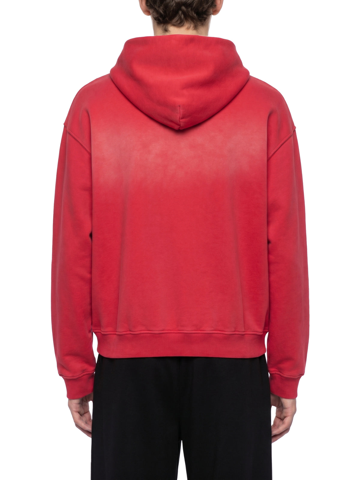 Sunfade Two-way Zipper Boxy Fleece Hoodie