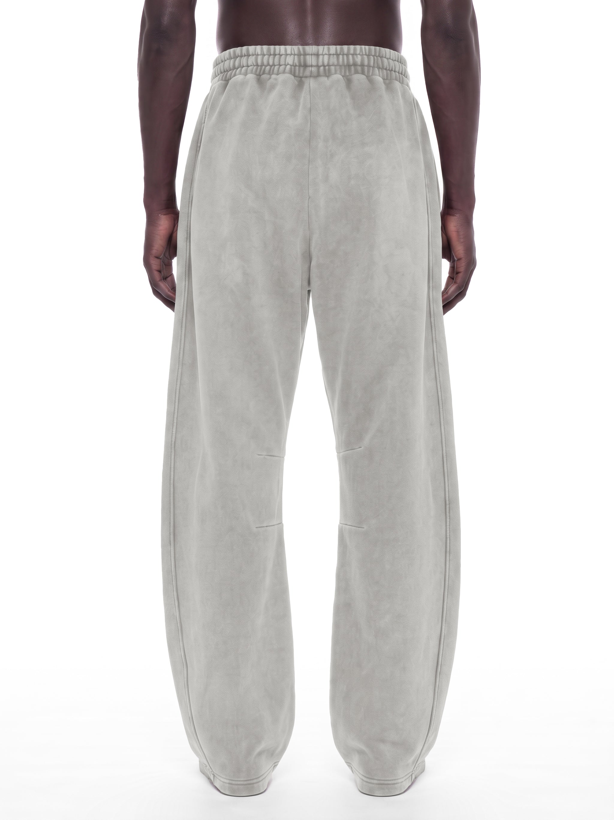 Unisex Vintage Wash Barrel Leg Fleece Sweatpants